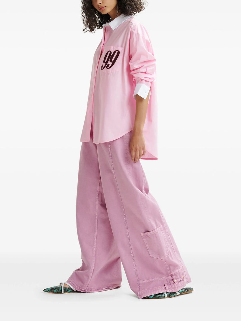 Essentiel Antwerp Halibut2 - Embroidered Shirt