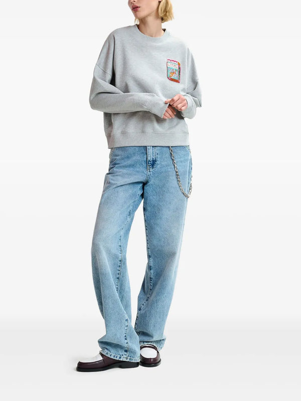 Essentiel Antwerp Hallumettes Embroidered Sweater