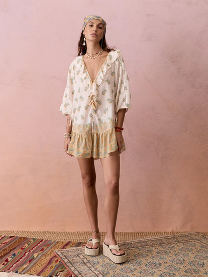 BOTEH Jardin Frill La Ponche Dress