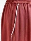 Essentiel Antwerp Hontgomery Wide Leg Pants - Terracotta