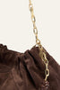 BA&SH June Tote Suede - Chocolate