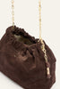 BA&SH June Tote Suede - Chocolate