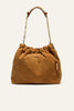 BA&SH June Tote Suede - Cognac