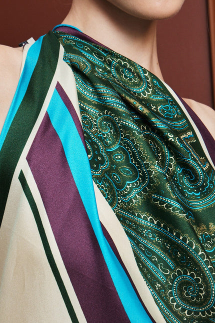 ALÉMAIS Joni Silk Scarf