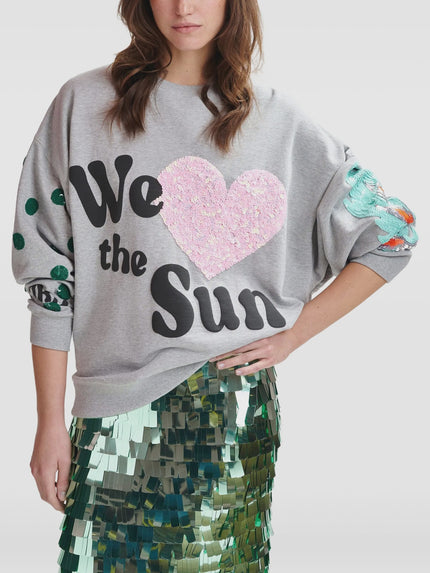 Essentiel Antwerp Ihexperience Sweater - light grey