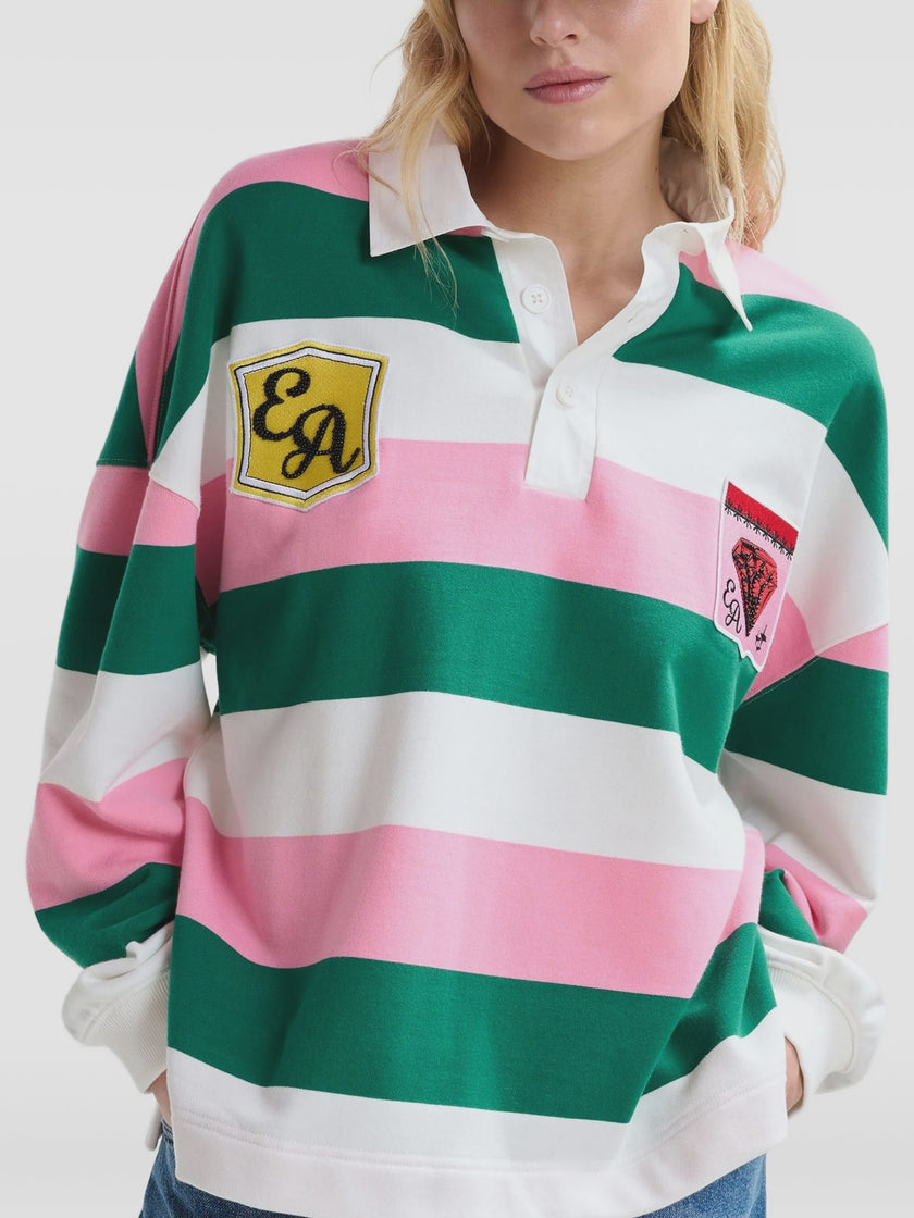 Essentiel Antwerp Joueur Striped Sweatshirt