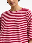 Essentiel Antwerp Joste T-Shirt - Blush/Burgandy