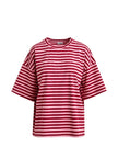 Essentiel Antwerp Joste T-Shirt - Blush/Burgandy