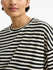Essentiel Antwerp Joste T-Shirt - Black/Off White