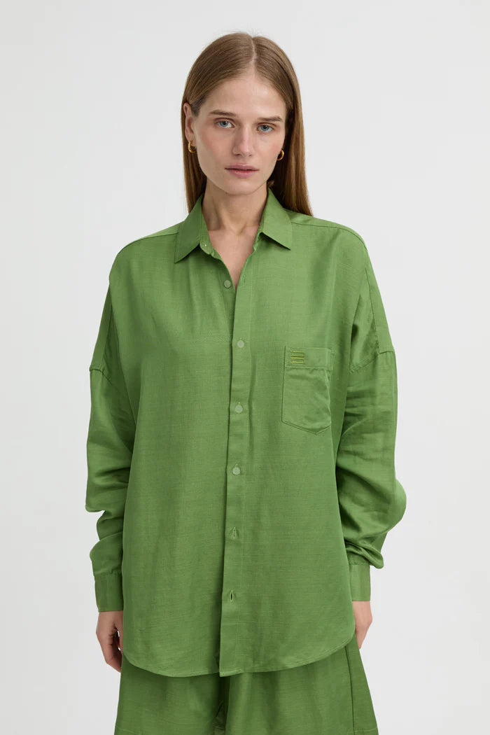 Blanca Celine Shirt - Green