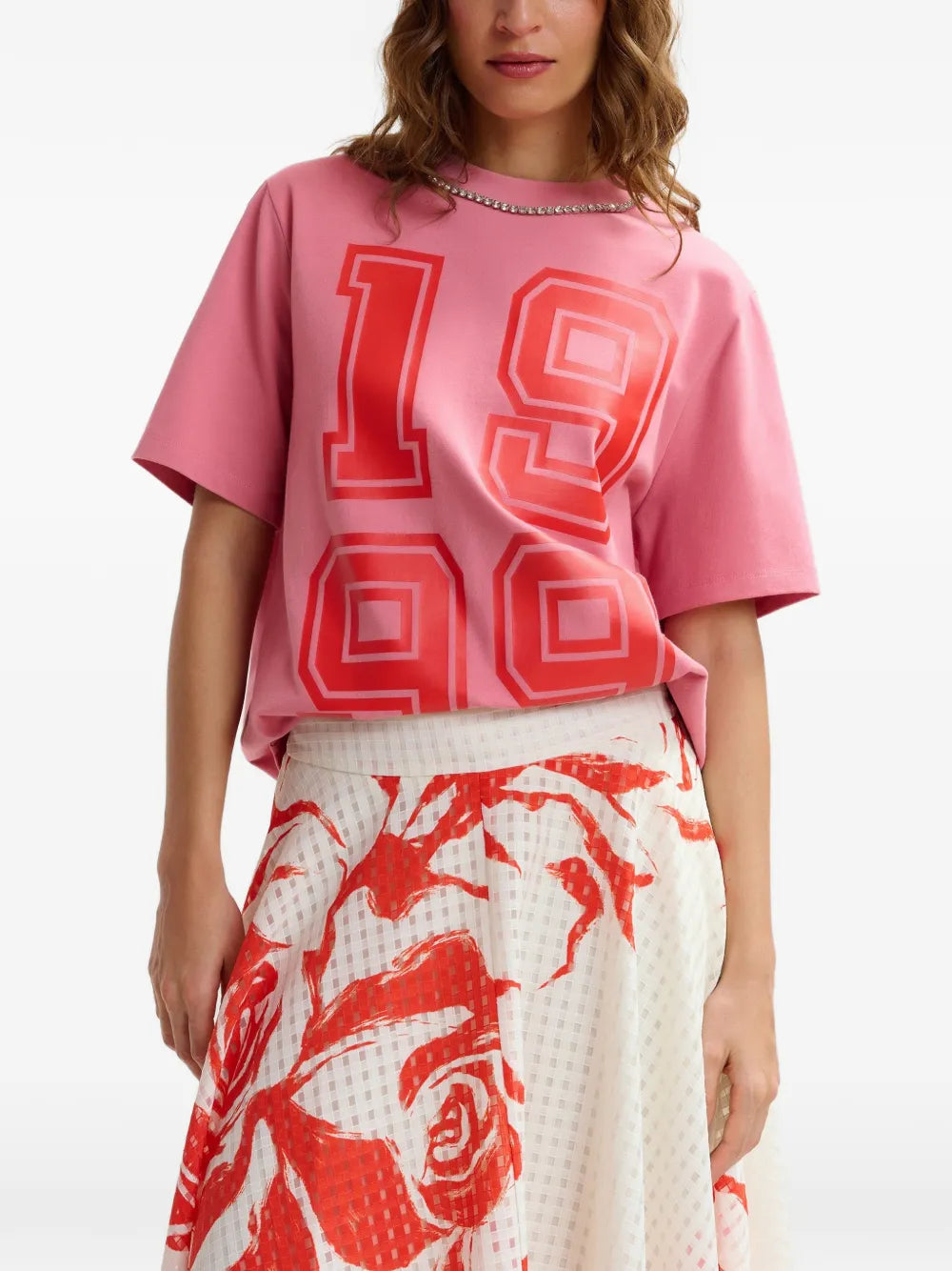Essentiel Antwerp Jisos T-Shirt - Forever Blush
