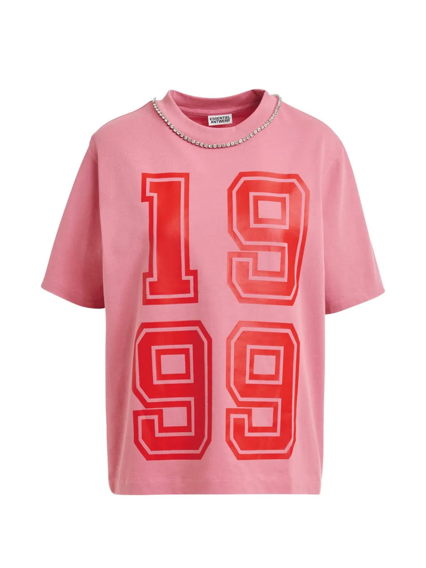 Essentiel Antwerp Jisos T-Shirt - Forever Blush