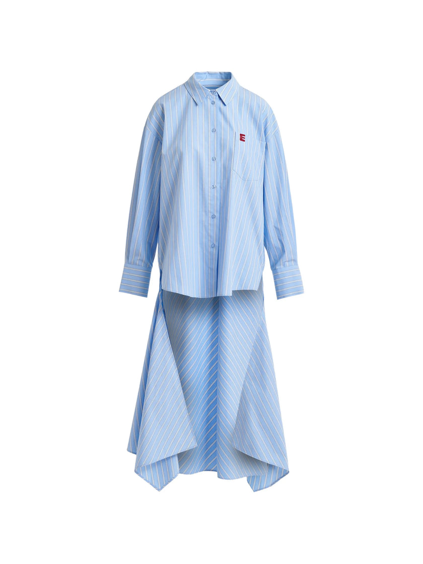 Essentiel Antwerp Jape Shirt Dress - Blue