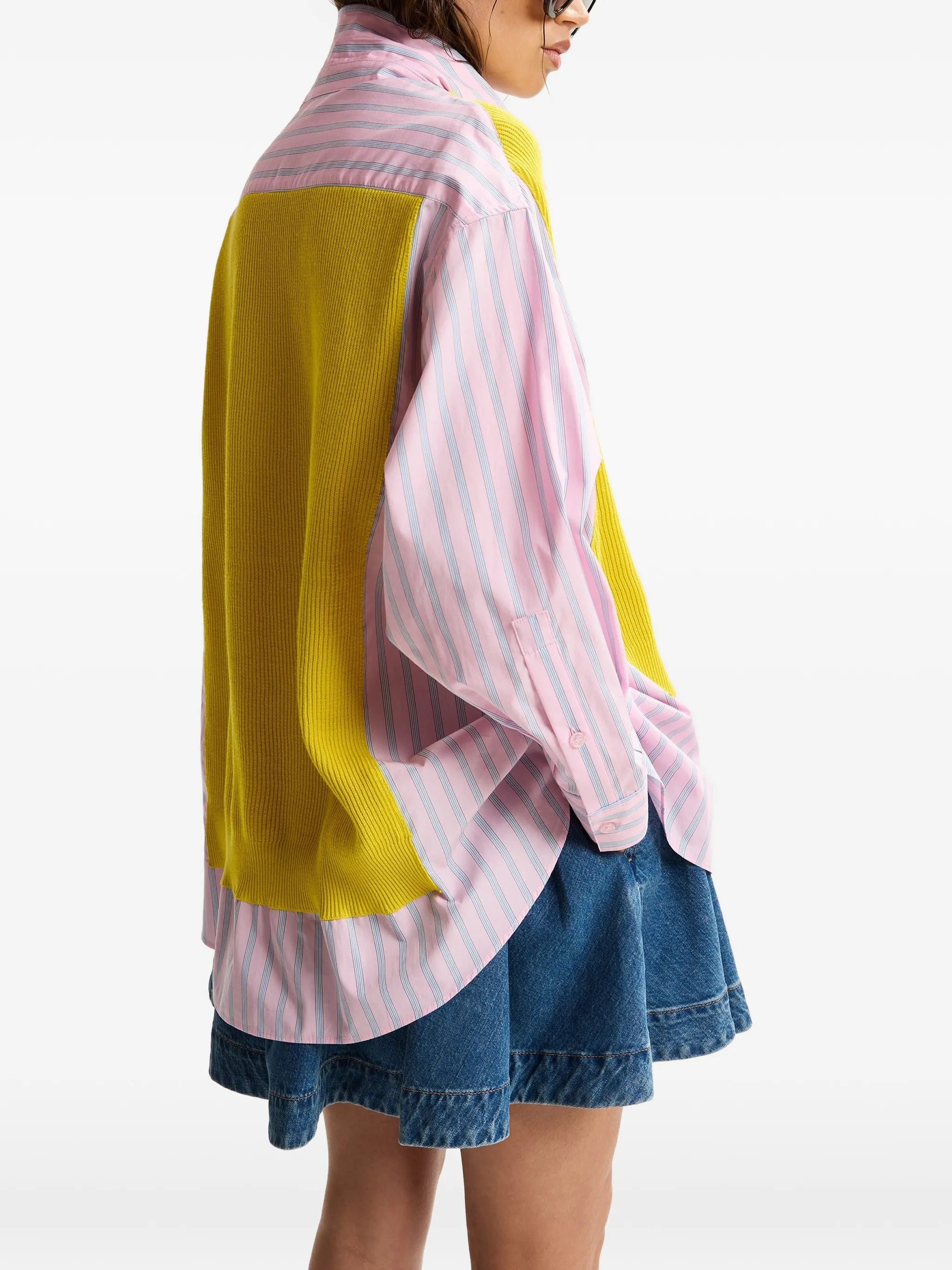 Essentiel Antwerp Jit Shirt - Lemon/Pink