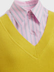 Essentiel Antwerp Jit Shirt - Lemon/Pink