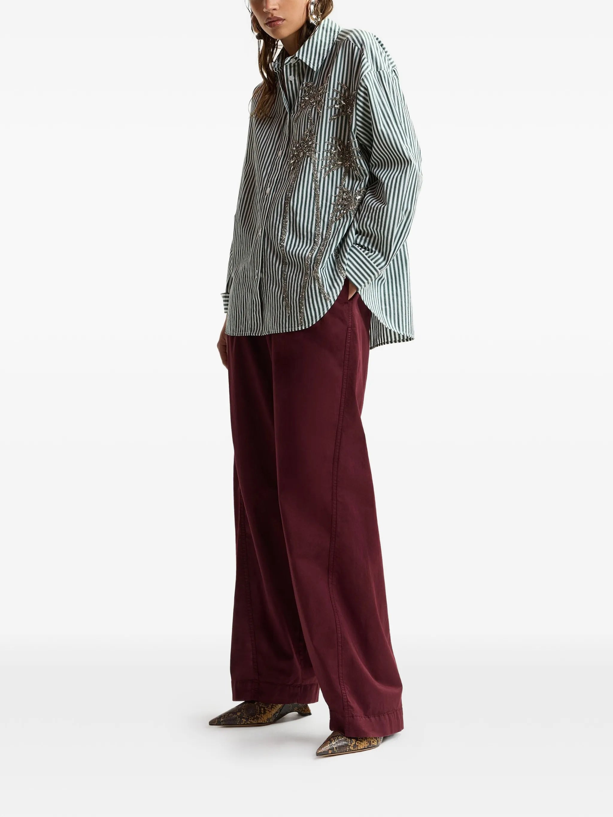 Essentiel Antwerp Kasper Shirt - Bottle Green
