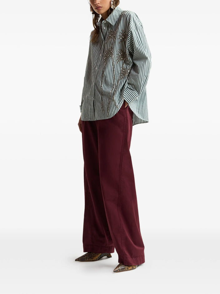 Essentiel Antwerp Kasper Shirt - Bottle Green