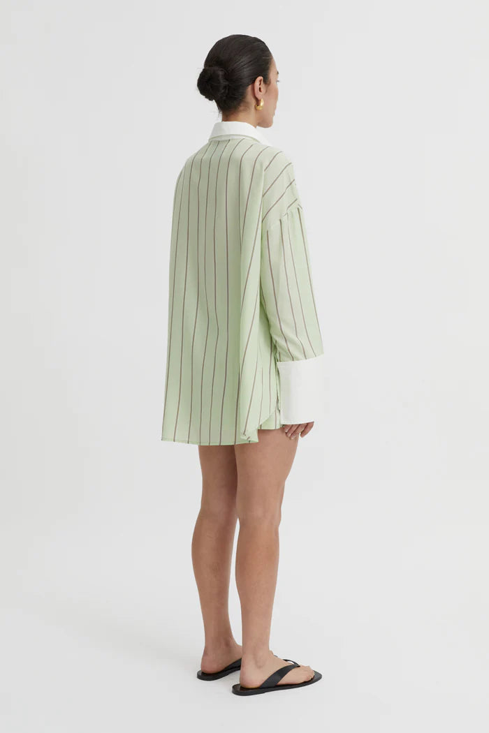 Blanca Opal Shirt - Pistachio