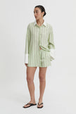 Blanca Opal Shirt - Pistachio