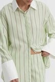 Blanca Opal Shirt - Pistachio