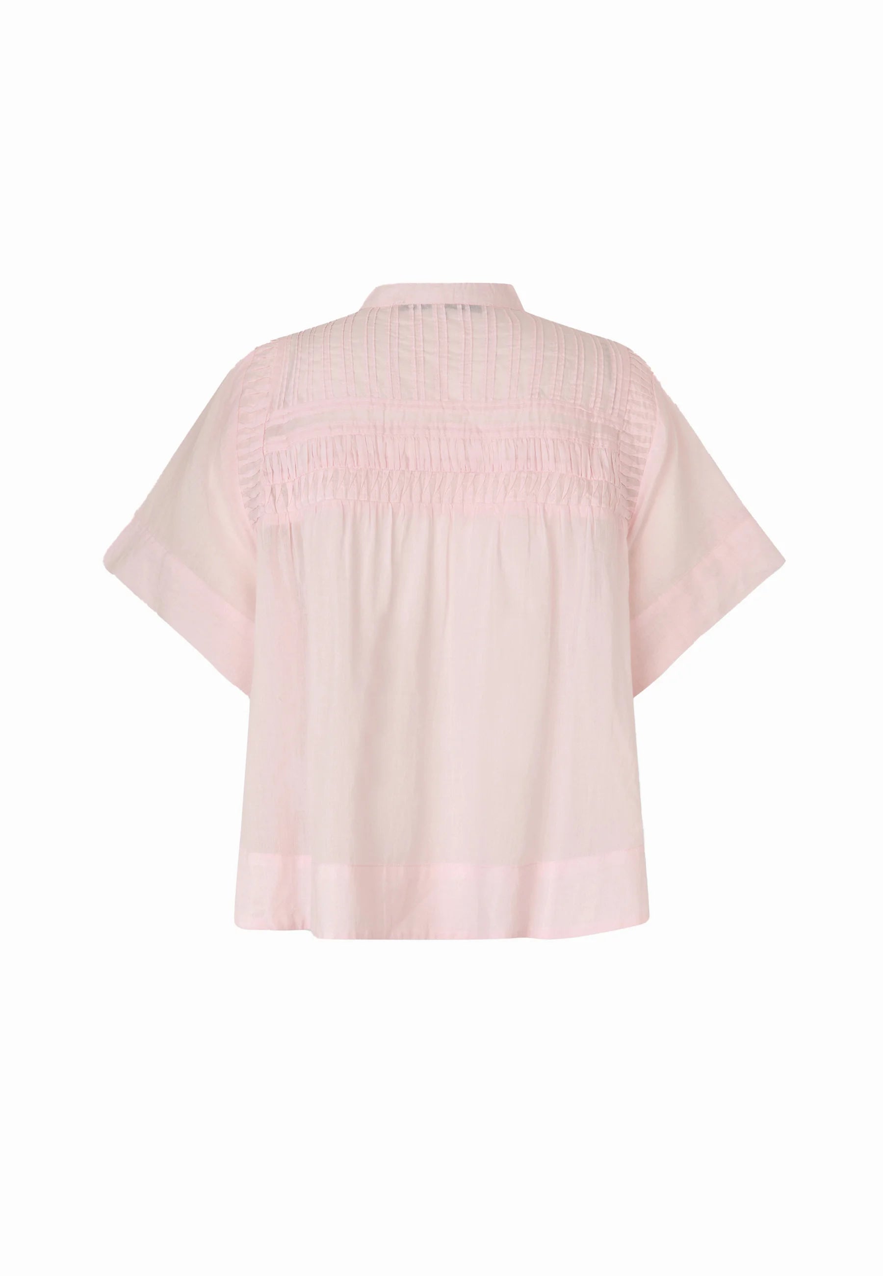 SECOND FEMALE - MAISE SS BLOUSE CRYSTAL PINK