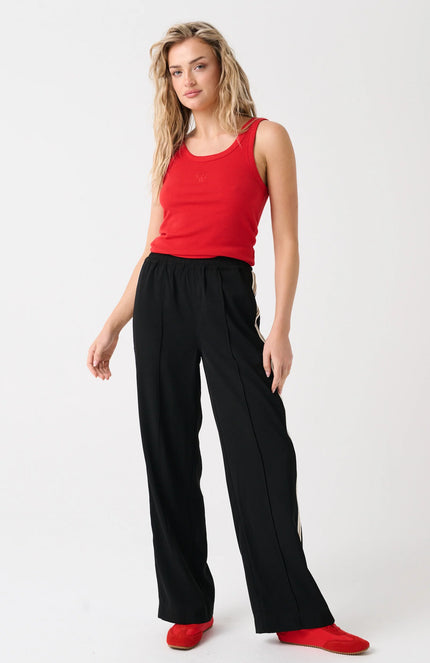 Cartel and Willow - Weston Pant Black Lurex