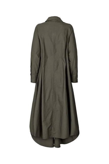 Rabens Saloner Desiree Dress - Dark Brown