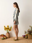 BOTEH Arcadia Paisley Mini Robe Dress