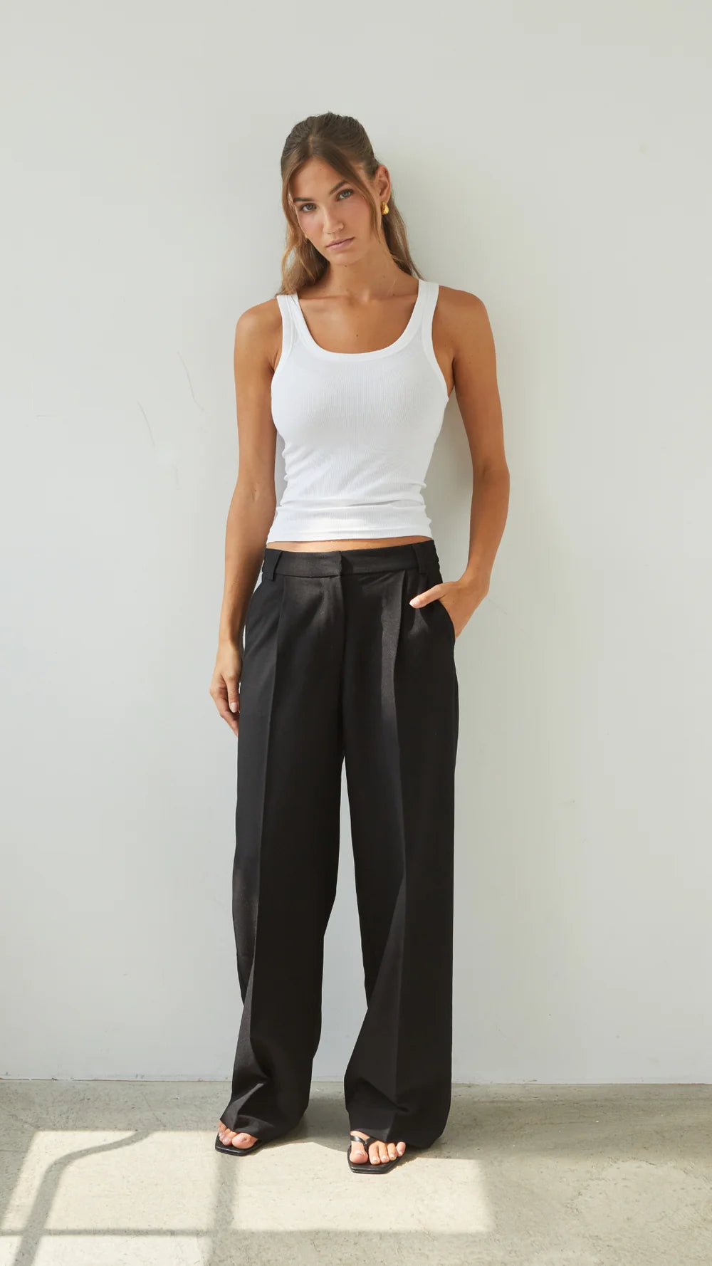 Charli Nelly Trouser - Black