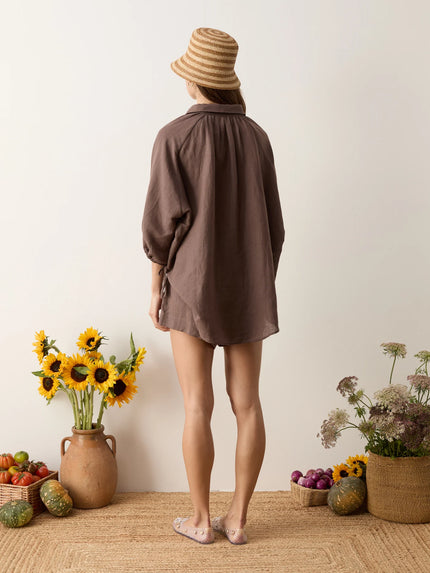BOTEH La Ponche Short - Mocha