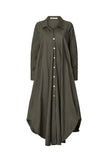 Rabens Saloner Desiree Dress - Dark Brown