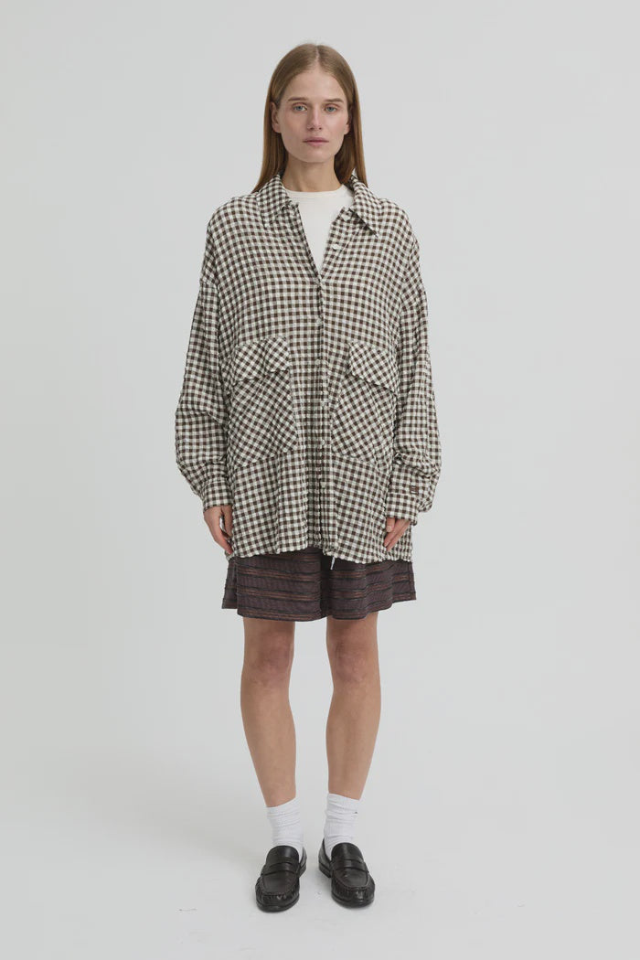 Blanca Knox Shirt - Coffee