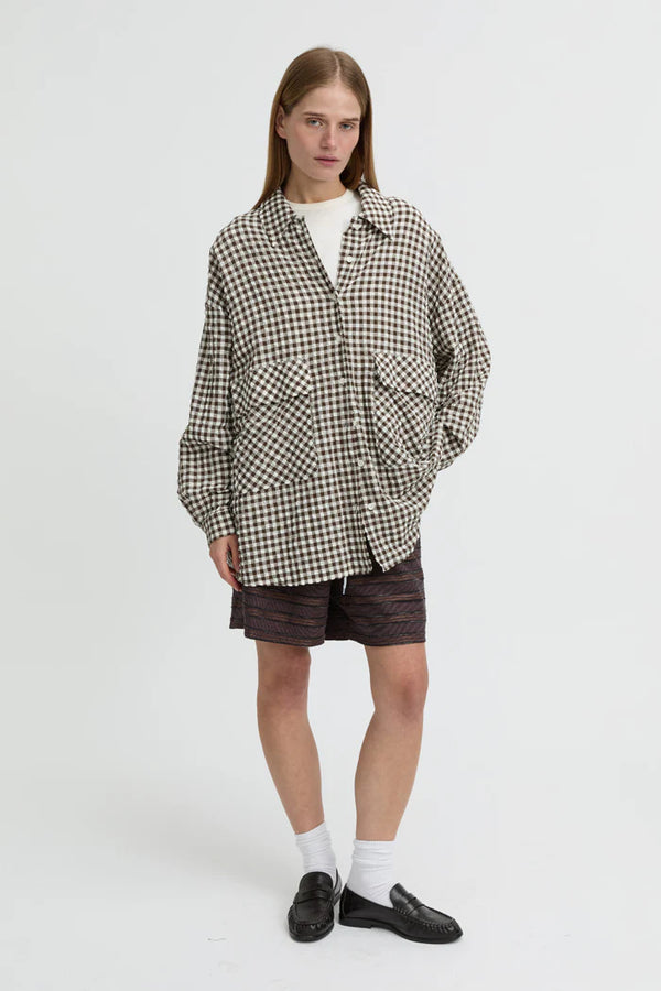 Blanca Knox Shirt - Coffee
