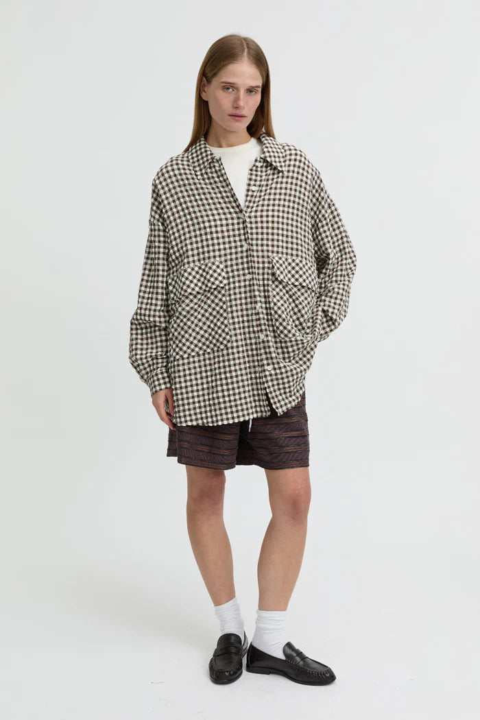 Blanca Knox Shirt - Coffee