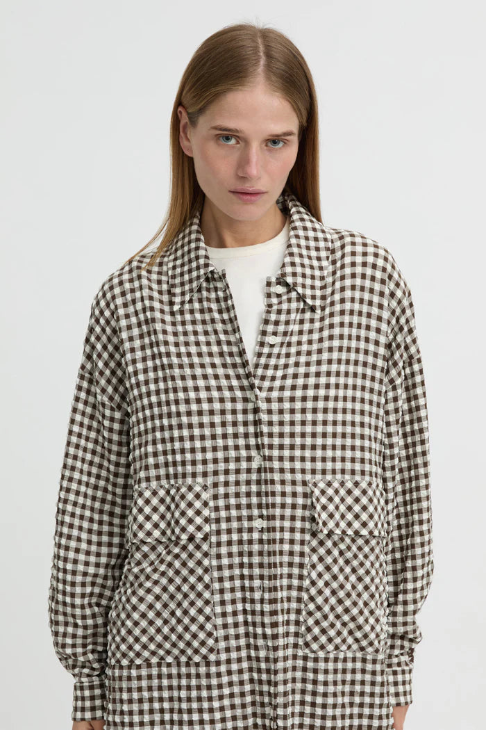 Blanca Knox Shirt - Coffee