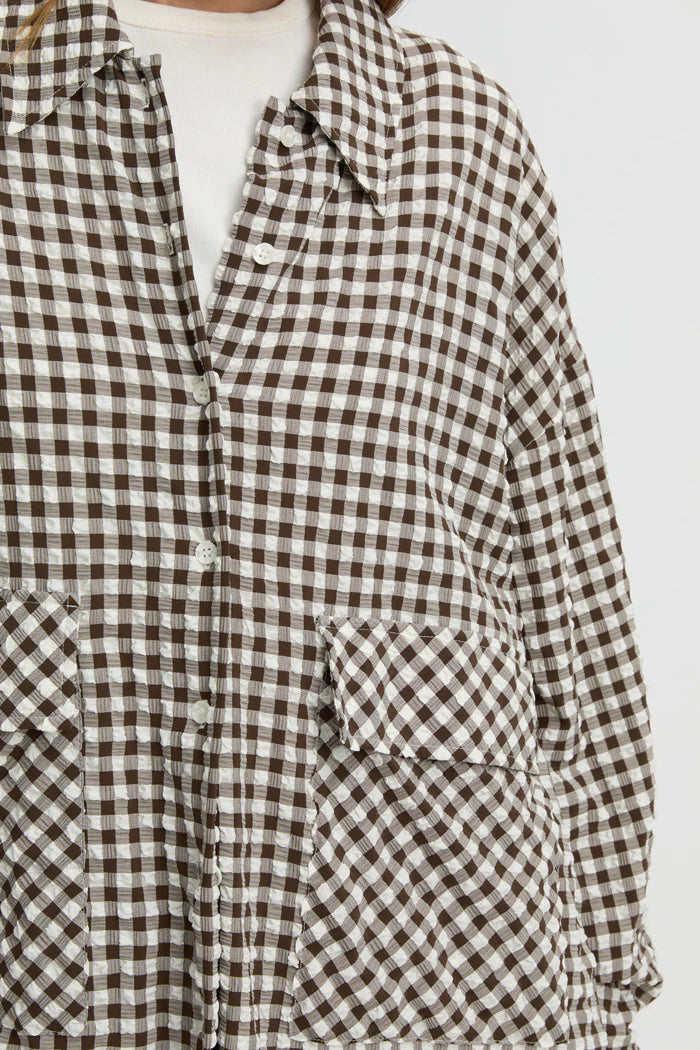 Blanca Knox Shirt - Coffee