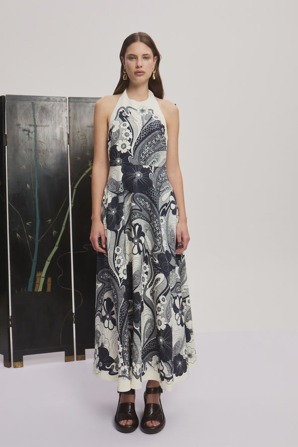 ALÉMAIS Mickey Midi Dress