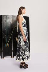 ALÉMAIS Mickey Midi Dress