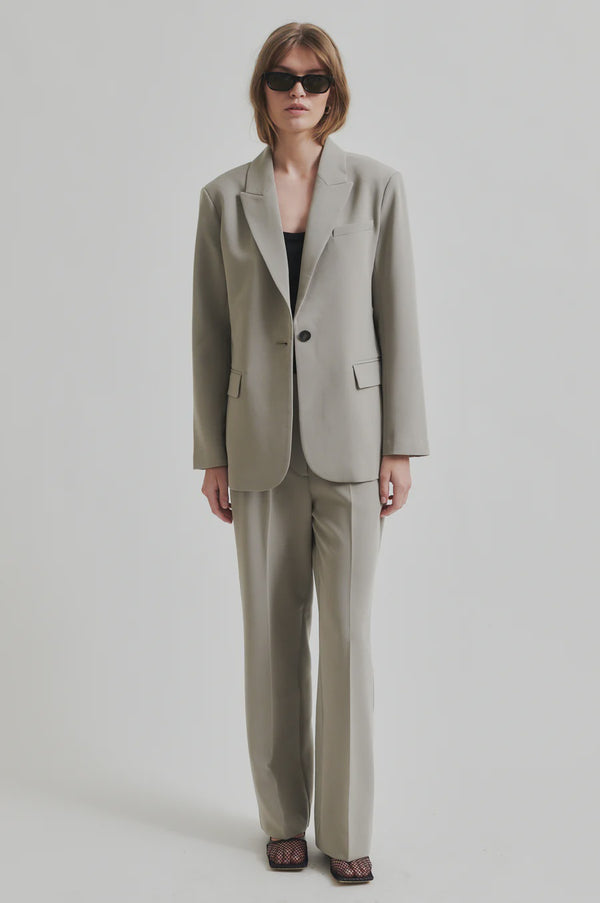Second Female Evie Classic Trousers - Elephant