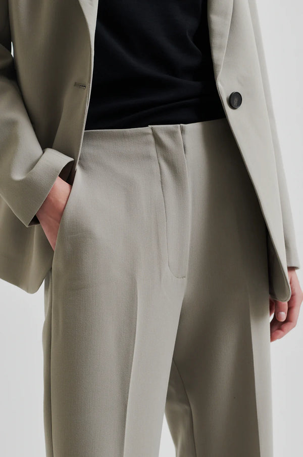 Second Female Evie Classic Trousers - Elephant