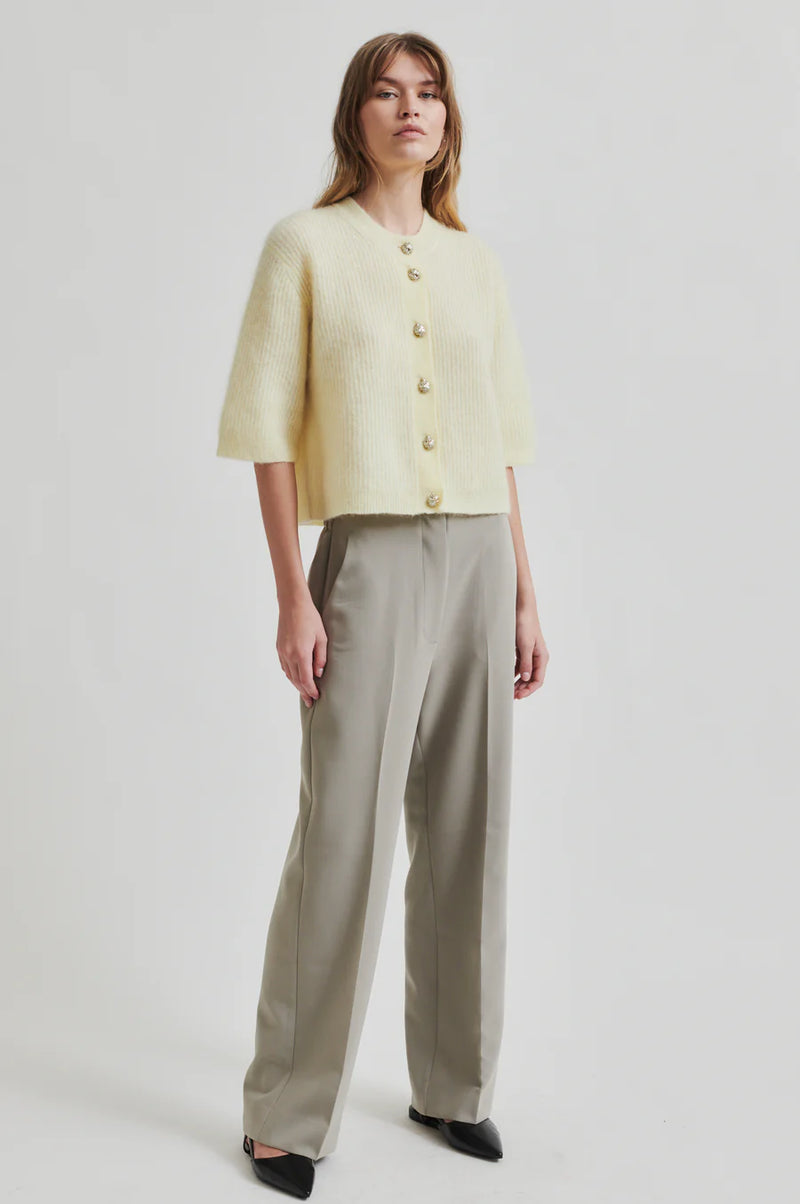 Second Female Evie Classic Trousers - Elephant
