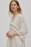RABENS SALONER INA DRESS - CHALK