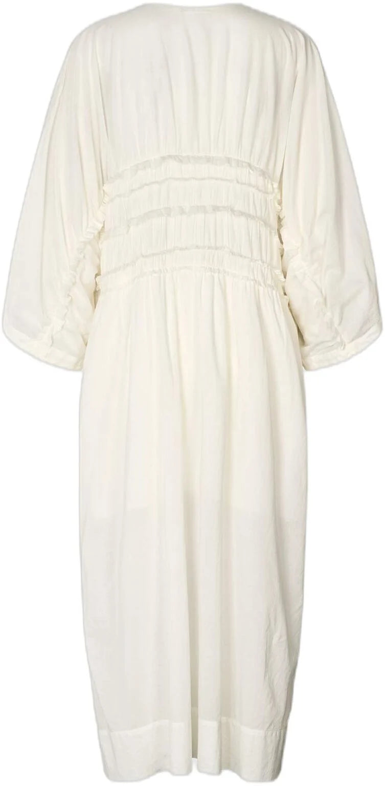 RABENS SALONER INA DRESS - CHALK
