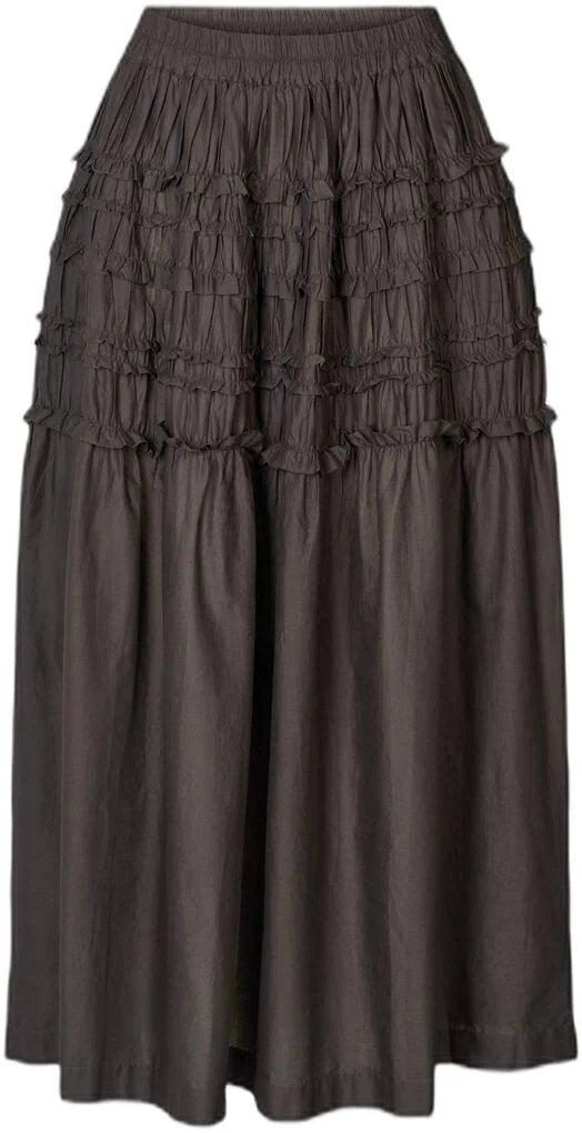 RABENS SALONER - VOILE FRILL FULL SKIRT AMELA