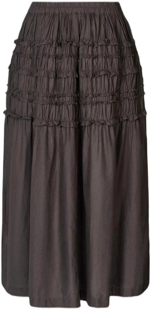 RABENS SALONER - VOILE FRILL FULL SKIRT AMELA