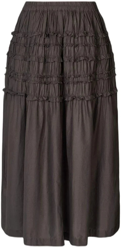 RABENS SALONER - VOILE FRILL FULL SKIRT AMELA