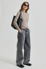 Second Female Leata Maxi Leather Bag - Black