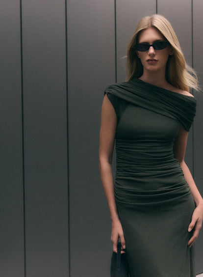 ESMAEE Pause Dress - Khaki