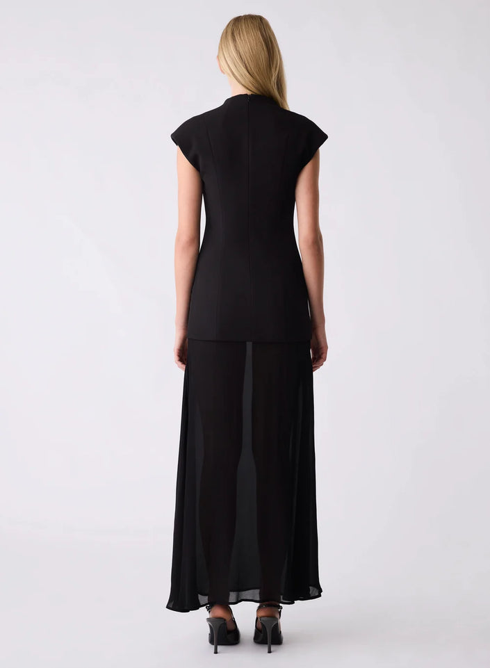 ESMAEE Upscale Evening Dress - Black