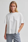 SECOND FEMALE - GHITA NEW TEE WHITE